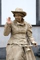Valkenburg Living Statues statue 2011 2014 2015 levende beelden levend beeld festival event evenement Vrouw in beweging